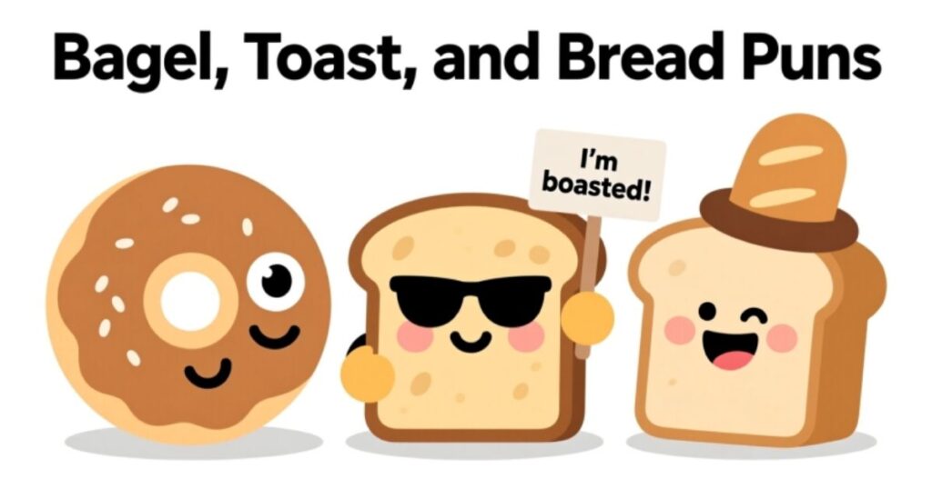 Bagel, Toast, and Bread Puns