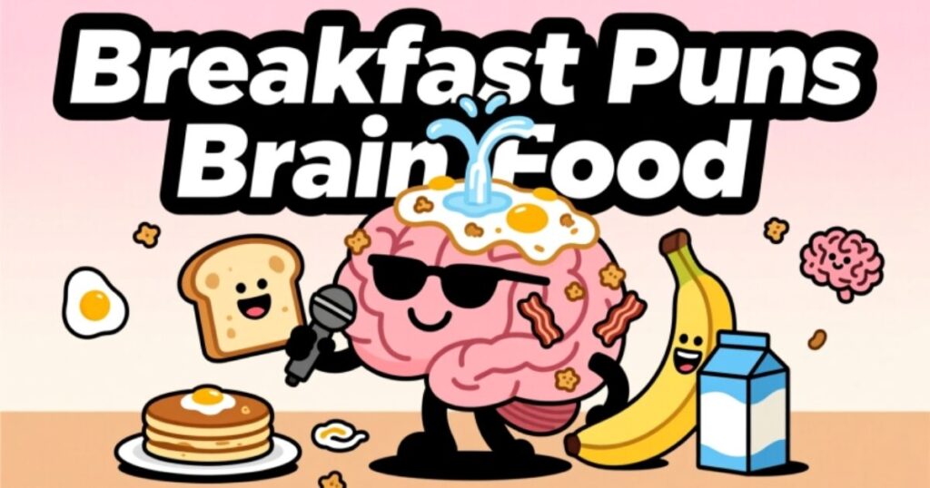 Breakfast Puns Brain Food
