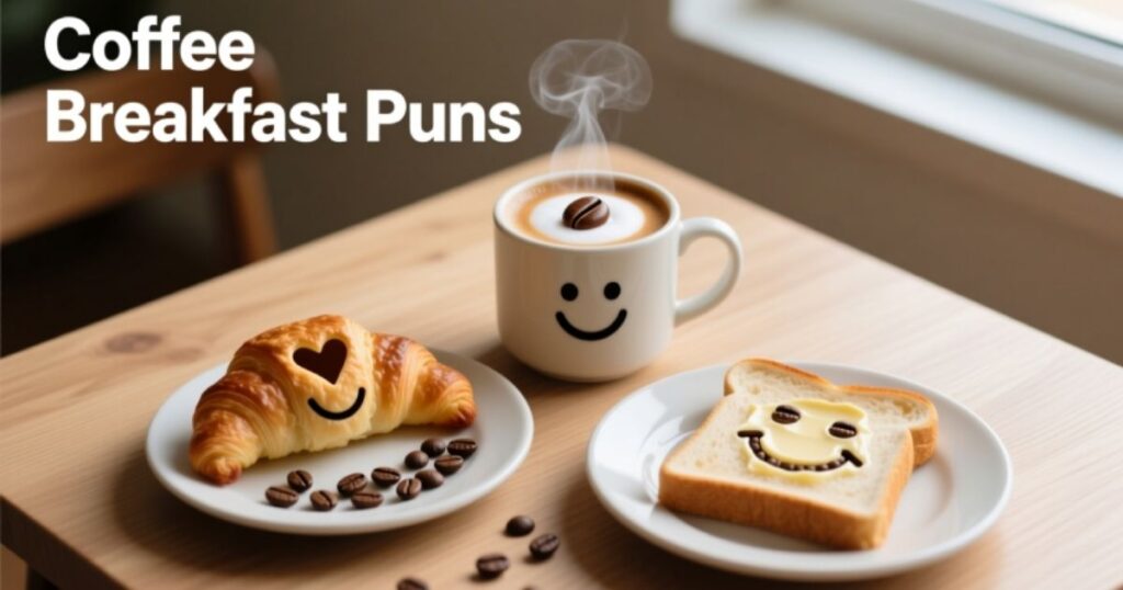 Coffee breakfast Puns