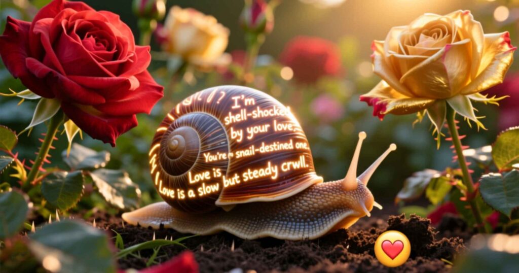 Cute Snail Puns