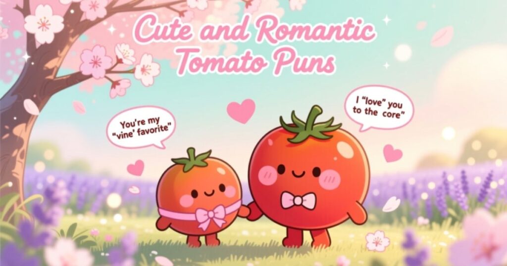 Cute and Romantic Tomato Puns