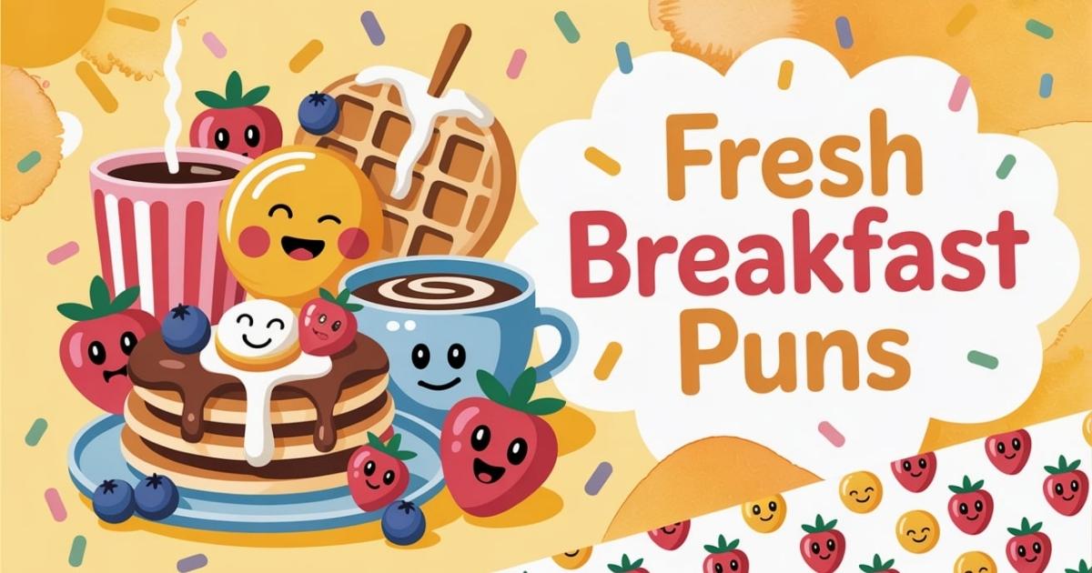 Fresh Breakfast Puns