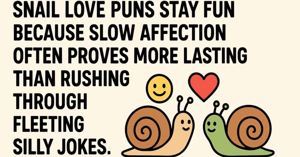 Fun Facts About Snail Puns