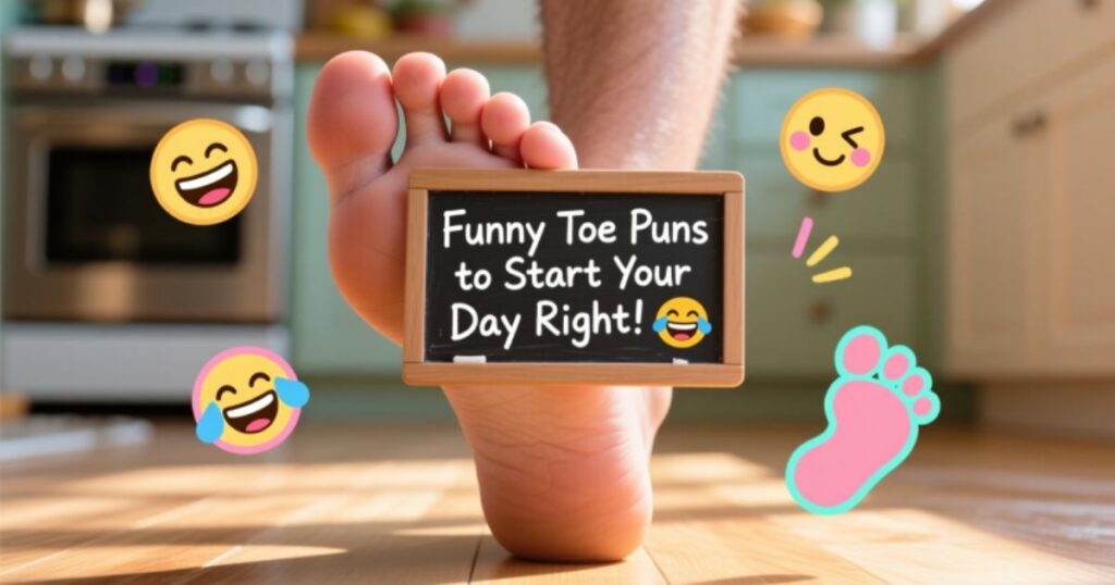 Funny Toe Puns to Start Your Day Right! 😂