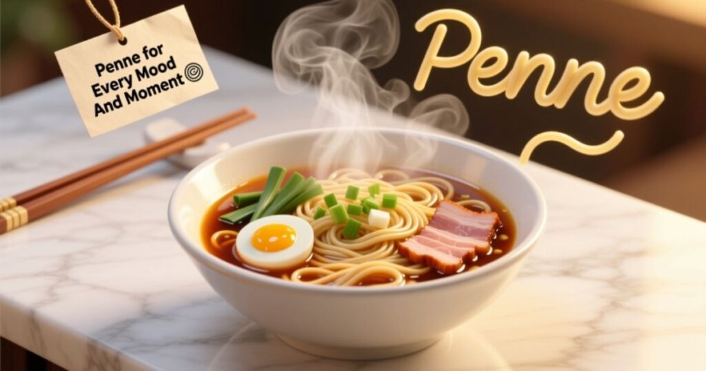 Penne for Every Mood and Moment 🍲