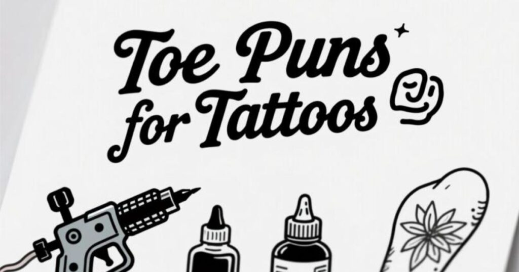 Toe Puns for Tattoos 🖋️