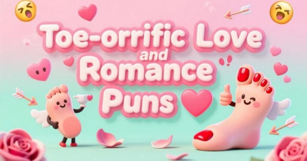 Toe-rrific Love and Romance Puns 💕