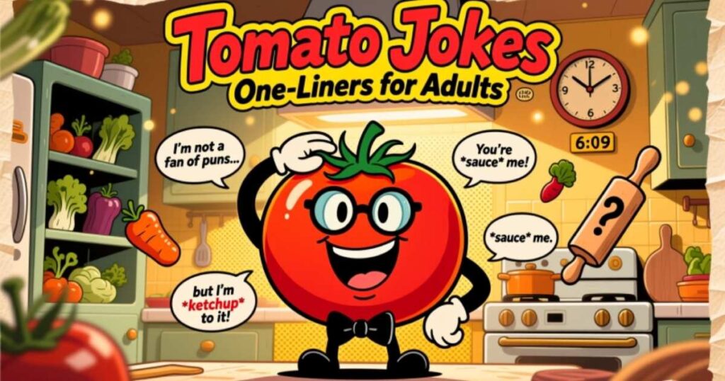 Tomato Jokes One-Liners for Adults