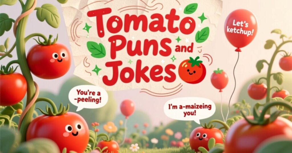 Tomato Puns and Jokes 🍅