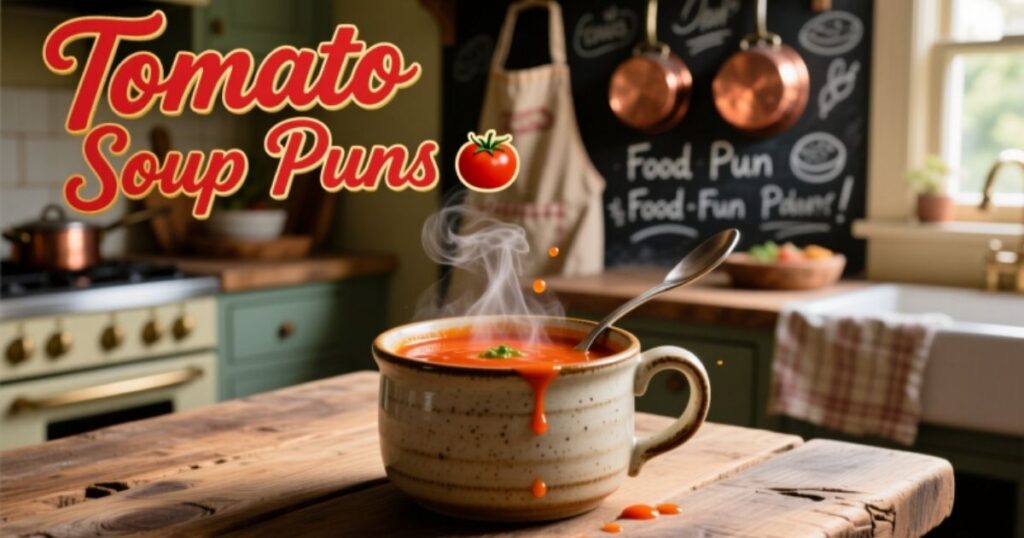 Tomato Soup Puns 🥣