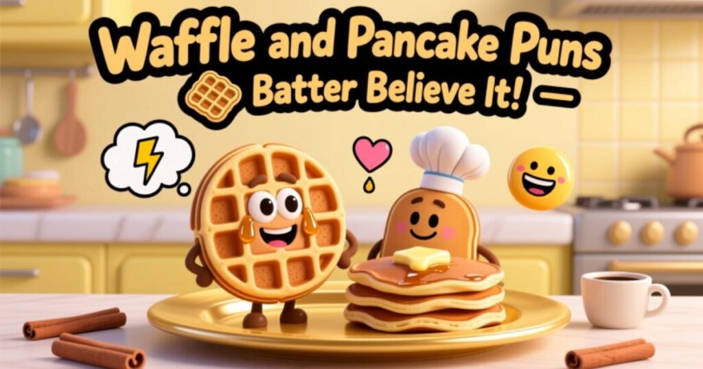 Waffle and Pancake Puns Batter Believe It!