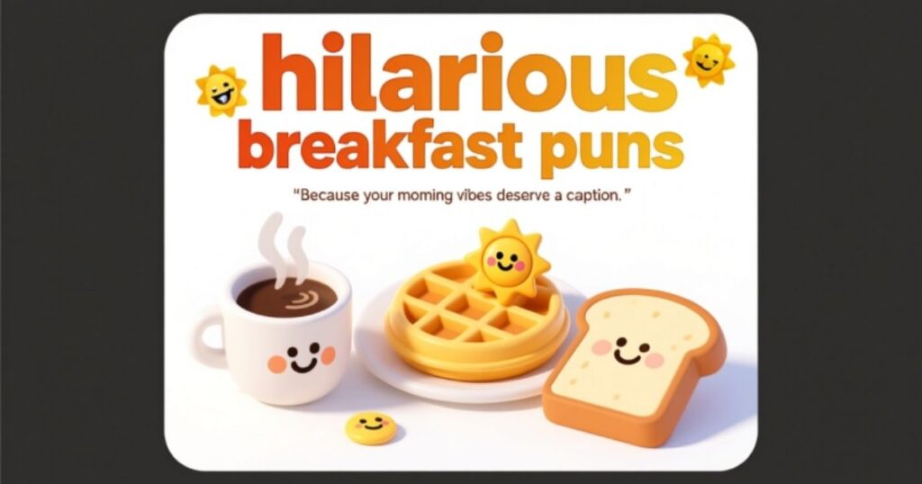hilarious breakfast puns