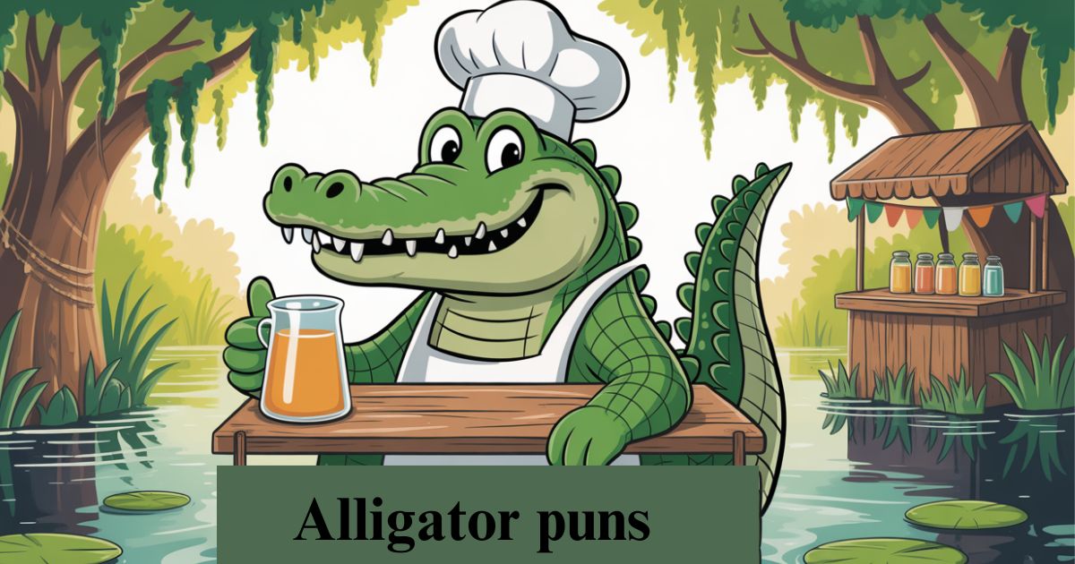 Alligator puns