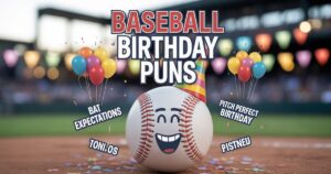 Baseball Birthday Puns