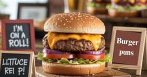 Burger puns