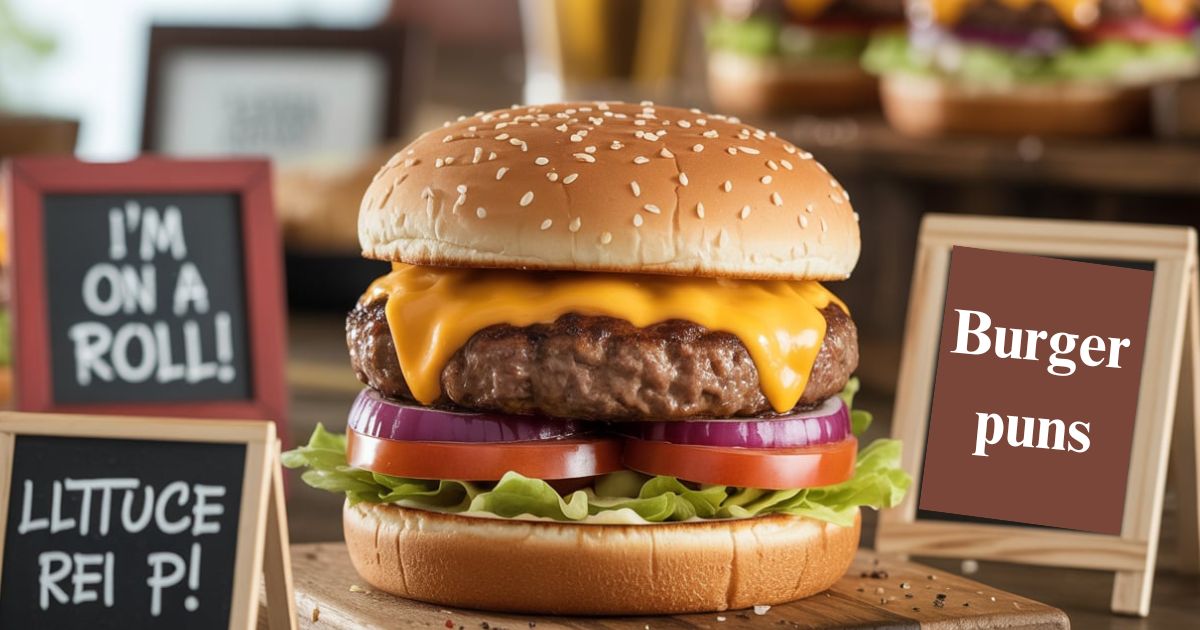 Burger puns