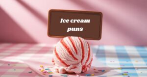 Ice cream puns