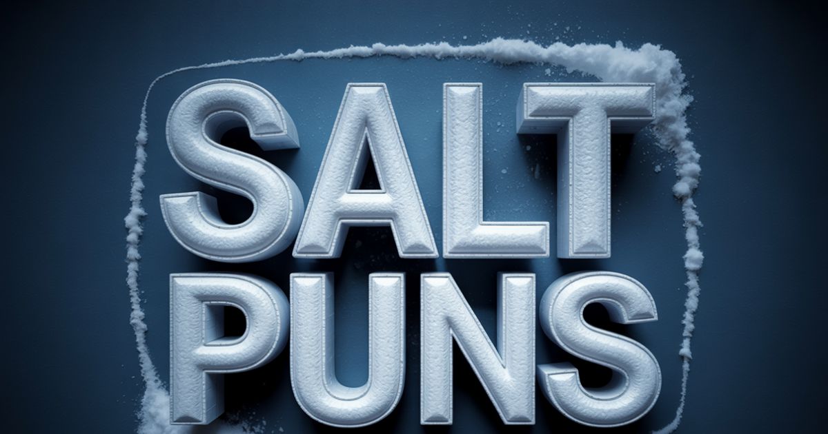Salt puns