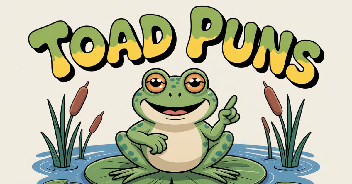 Toad puns
