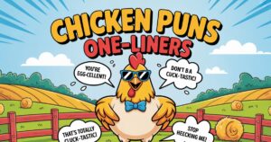 chicken puns one liners