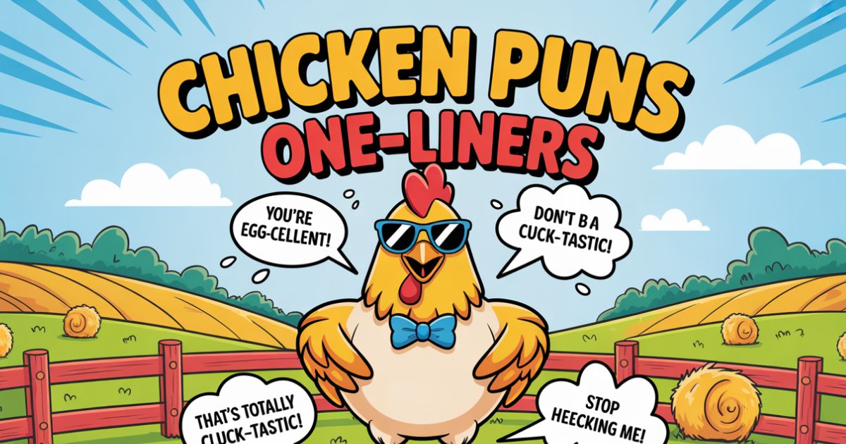 chicken puns one liners