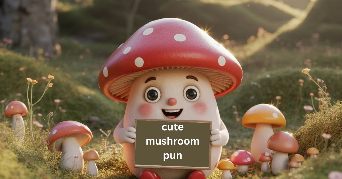 cute mushroom pun