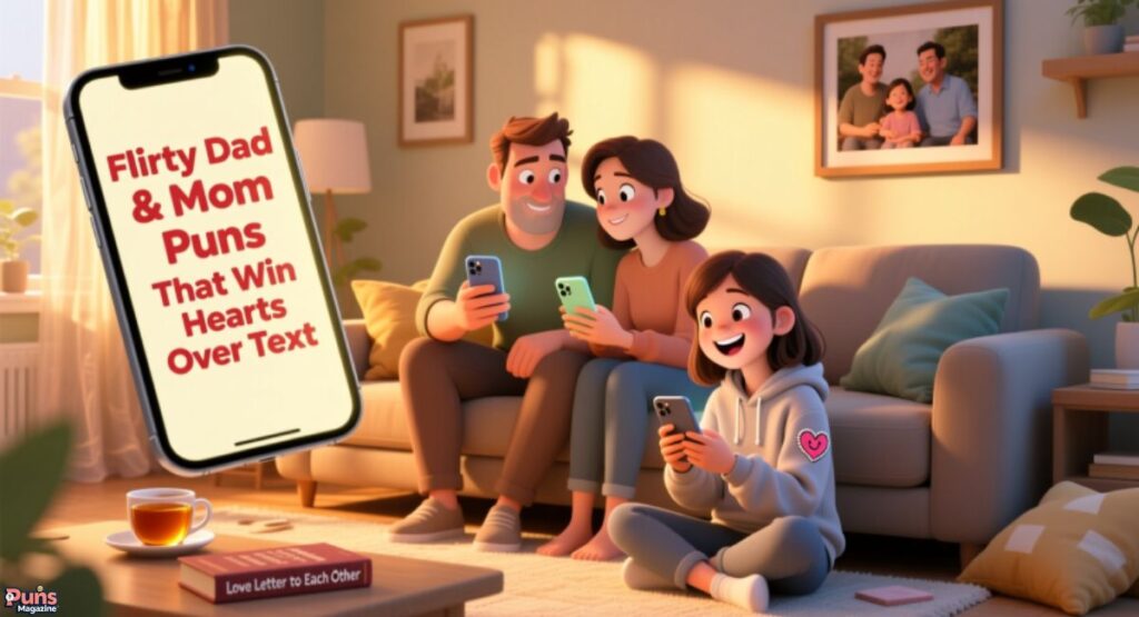 Flirty Dad & Mom Puns That Win Hearts Over Text