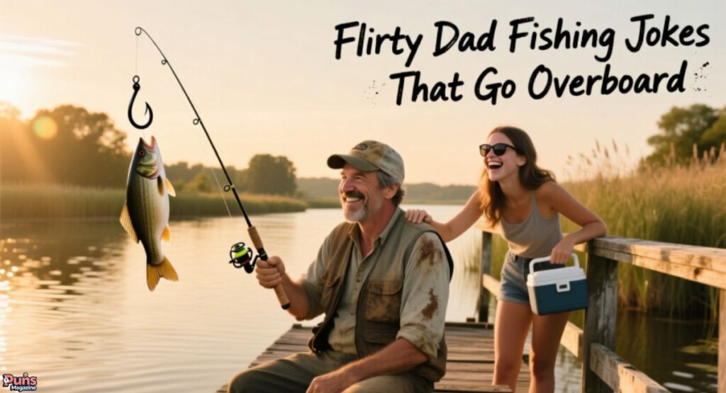 Flirty Dad Fishing Jokes That Go Overboard