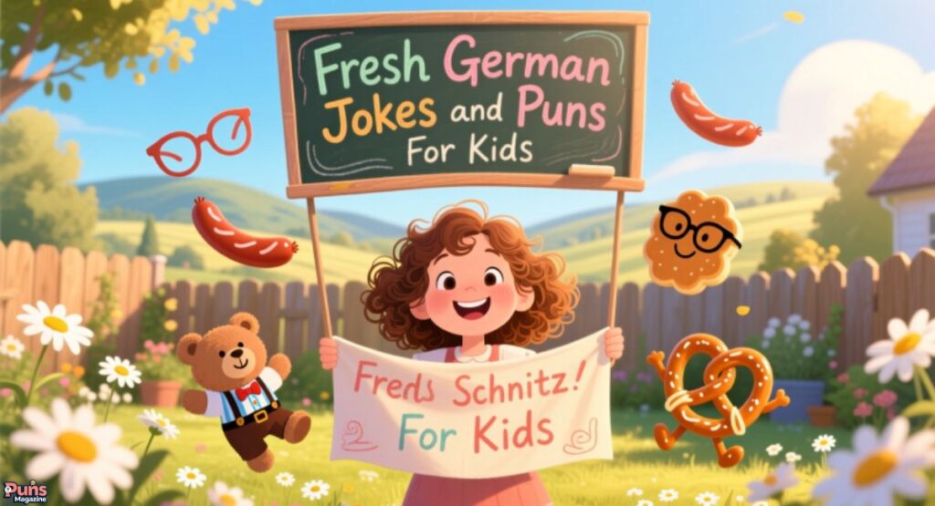 Fresh German Jokes and Puns For Kids