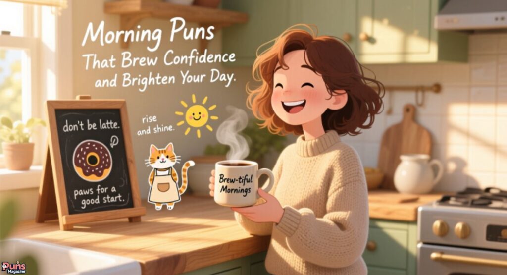 Morning Puns That Brew Confidence and Brighten Your Day