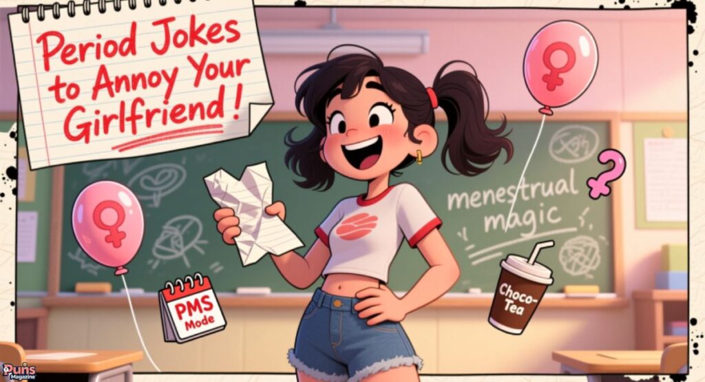 Period Jokes to Annoy Your Girlfriend