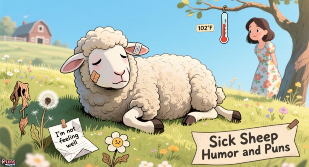 Sick Sheep Humor and Puns