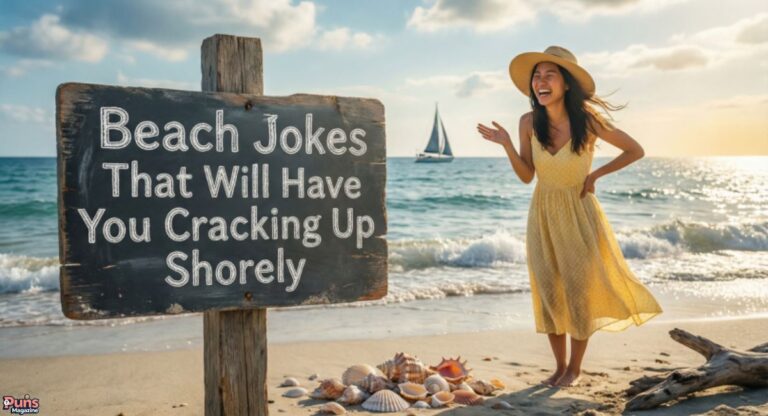 Sand Humor best 100+ Beach Jokes That Will Have You Cracking Up Shorely