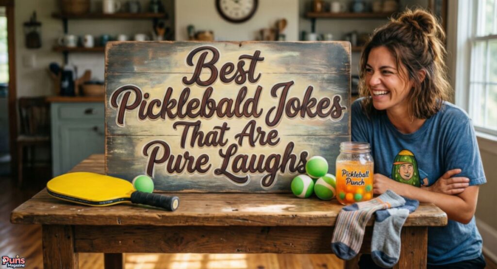 Best Pickleball Jokes That Are Pure Laughs