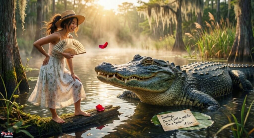 Best Romantic and Flirty Alligator Jokes