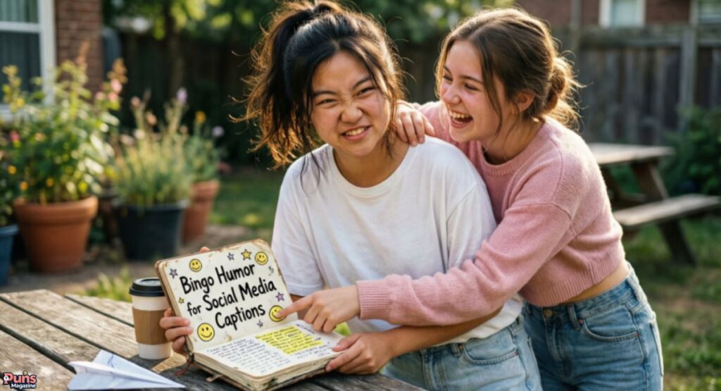 Bingo Humor for Social Media Captions