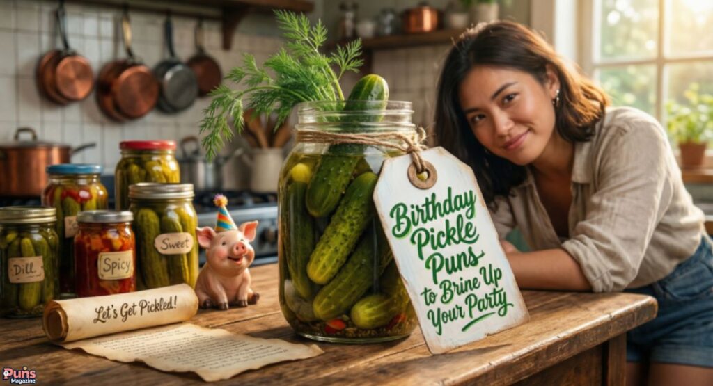 Birthday Pickle Puns to Brine Up Your Party