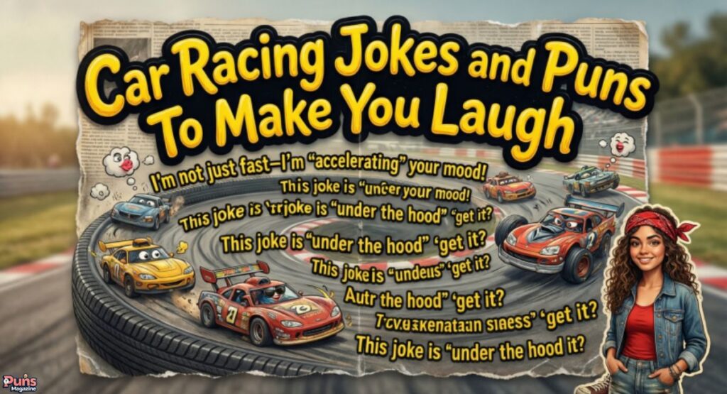 Car Racing Jokes and Puns To Make You Laugh