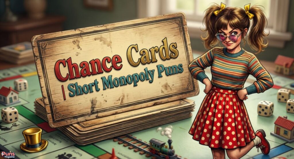 Chance Cards | Short Monopoly Puns