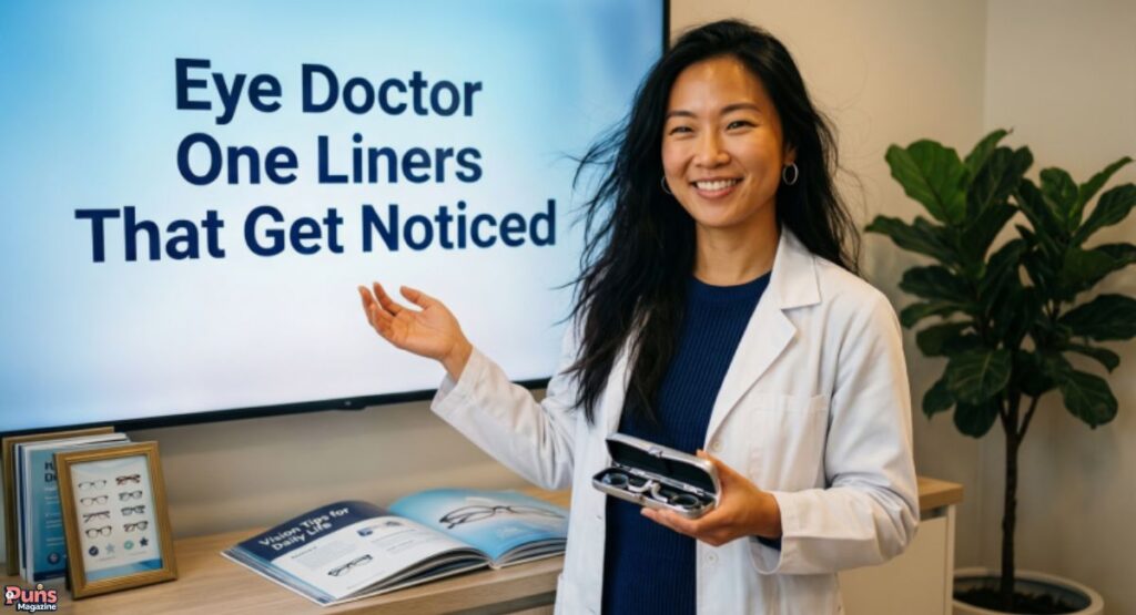 Eye Doctor One Liners That Get Noticed