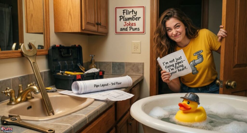 Flirty Plumber Jokes and Puns