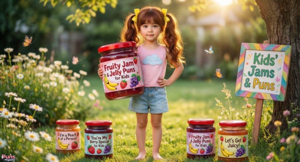 Fruity Jam & jelly Puns for Kids