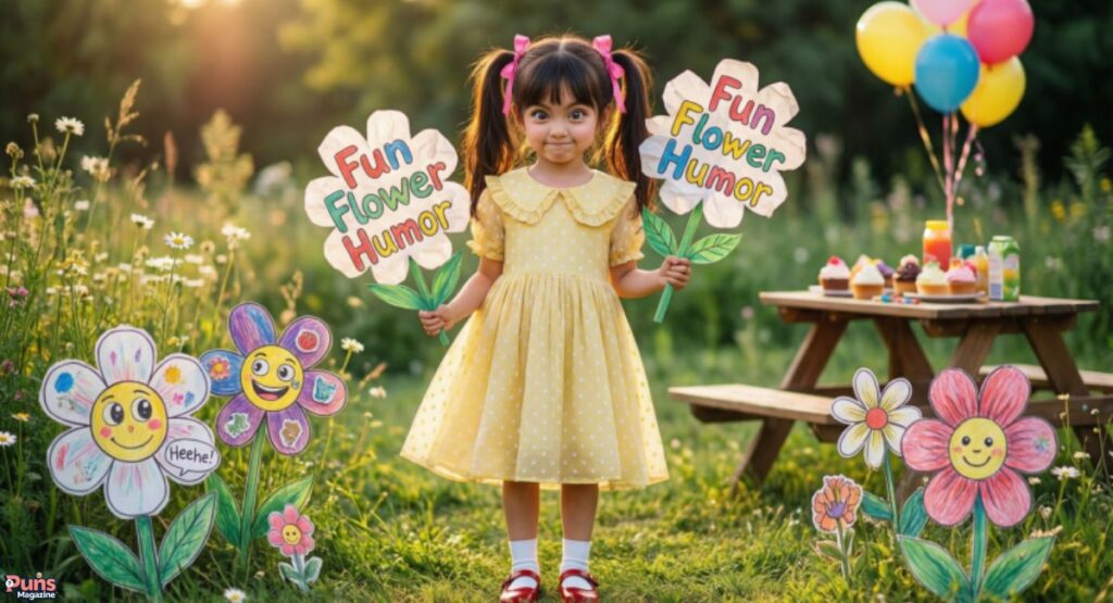 Fun Flower Humor for Children's Celebrations