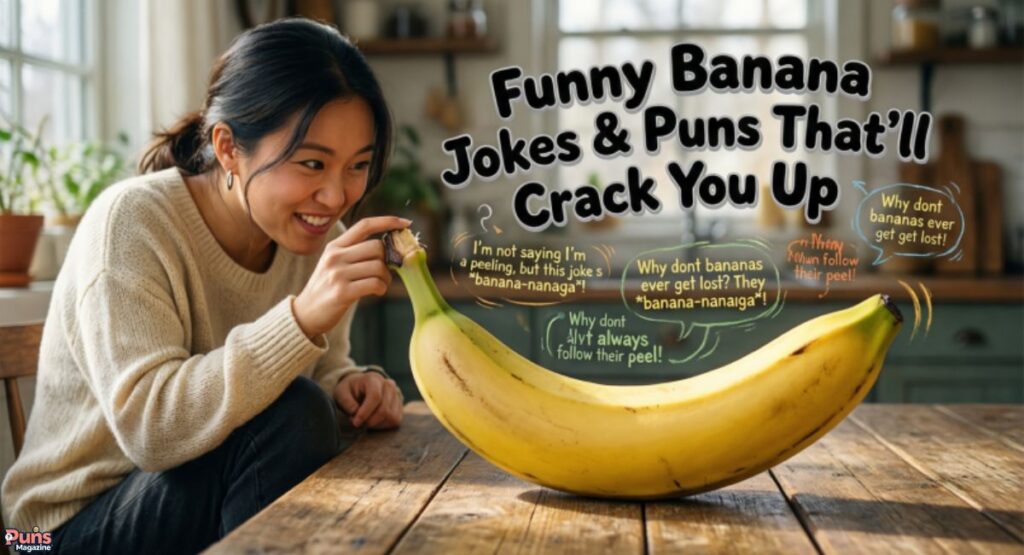 Funny Banana Jokes & Puns That'll Crack You Up