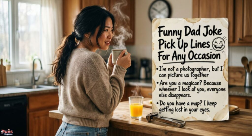Funny Dad Joke Pick Up Lines For Any Occasion