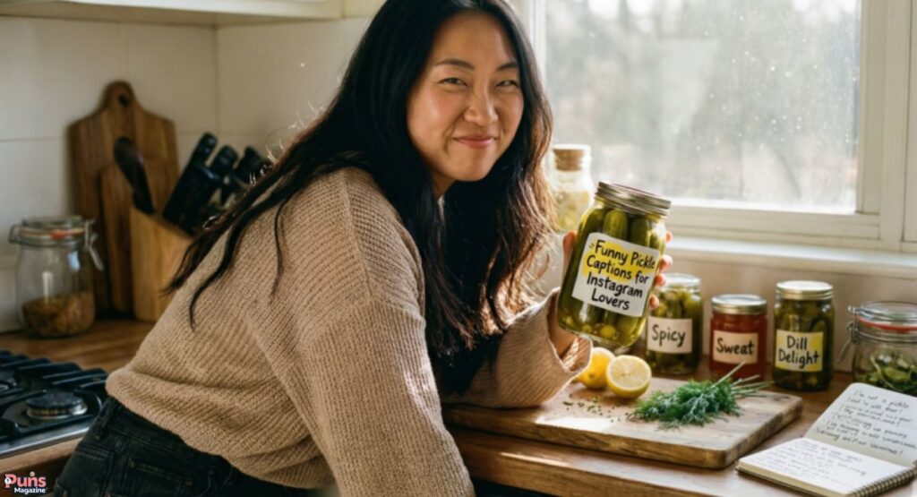 Funny pickle captions for Instagram Lovers