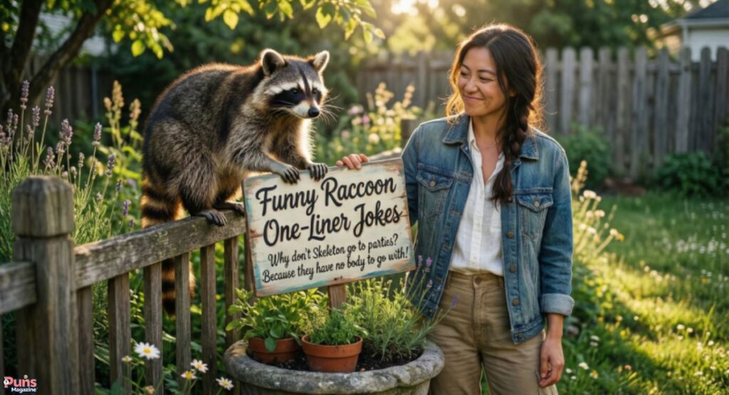 Funny Raccoon One-Liner Jokes