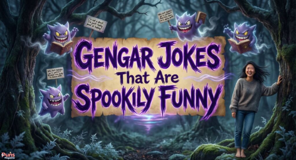 Gengar Jokes That Are Spookily Funny