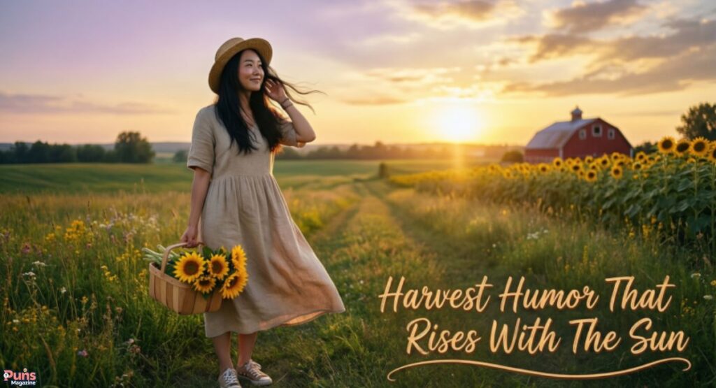 Harvest Humor That Rises With The Sun