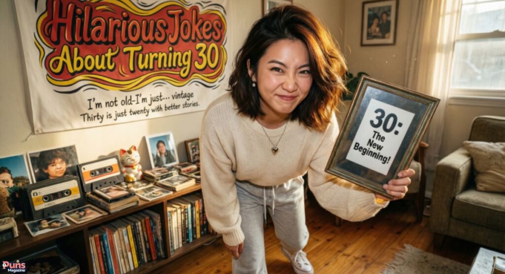 Hilarious Jokes About Turning 30